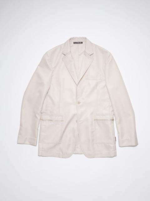 Acne Studios Unlined suit jacket - Sand beige