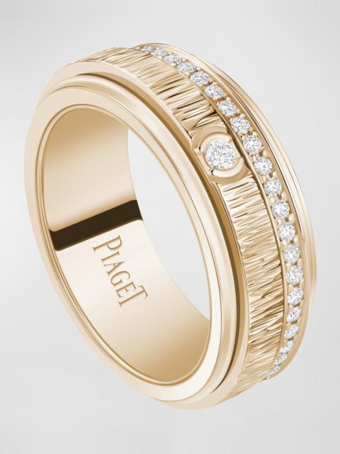 Piaget Possession Palace 18K Rose Gold Ring with 49 Diamonds, EU 55 / US 7.25