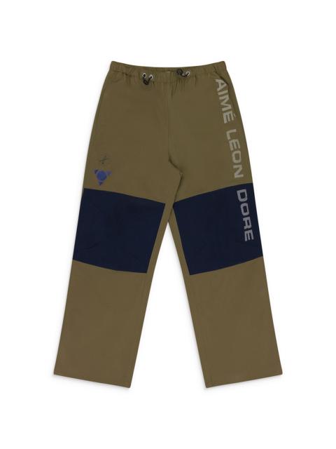 AIMÉ LEON DORE NEW BALANCE SHELL PANTS "NAVY/BROWN" NB23WP001 NAVY BROWN