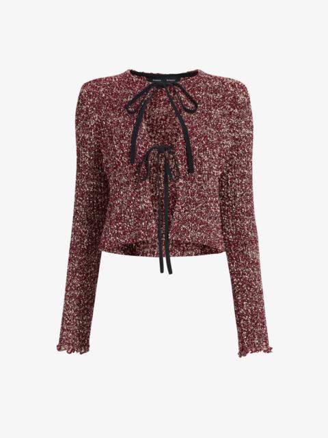 Proenza Schouler Colette Top in Popcorn Slub