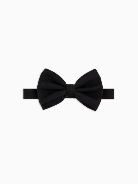 Giorgio’s virgin-wool bow tie