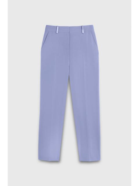 THE FOLD Clever Crepe Tavira Slim-Leg Trousers