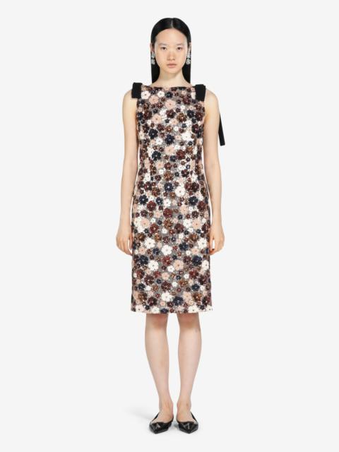 N°21 SEQUIN-EMBELLISHED MIDI DRESS