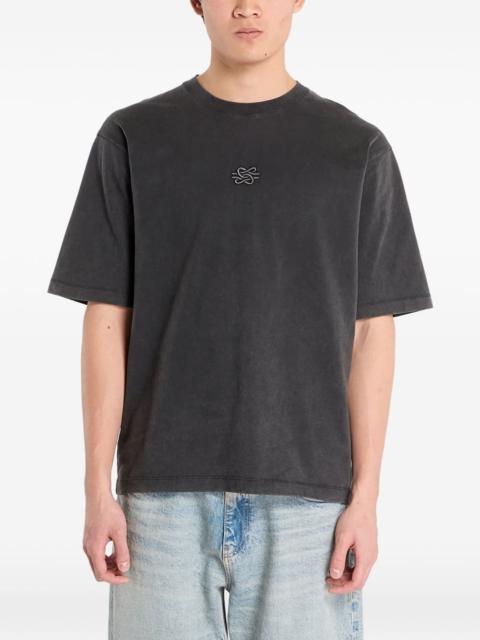 Filling Pieces boxy embroidered T-shirt