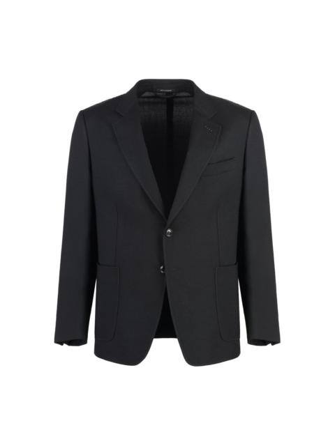 single-breasted blazer