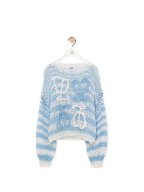 Loewe Anagram sweater in mohair