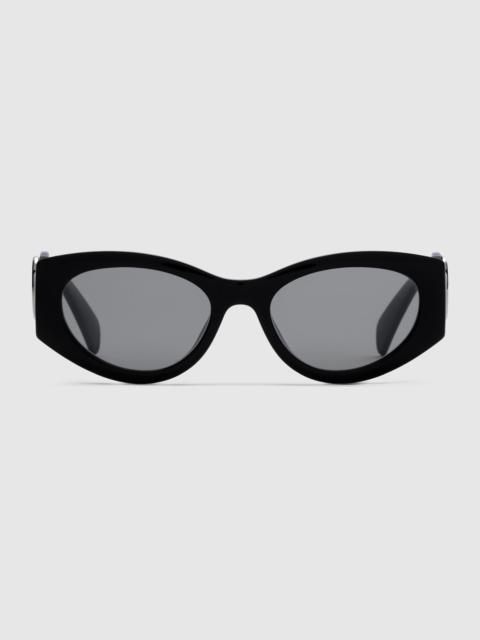 Cat-eye frame sunglasses