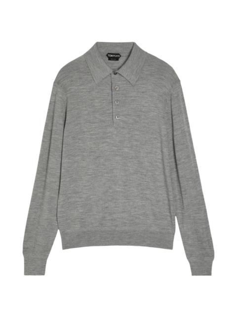 TOM FORD button-up polo shirt