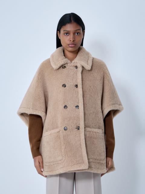Shearling Cape