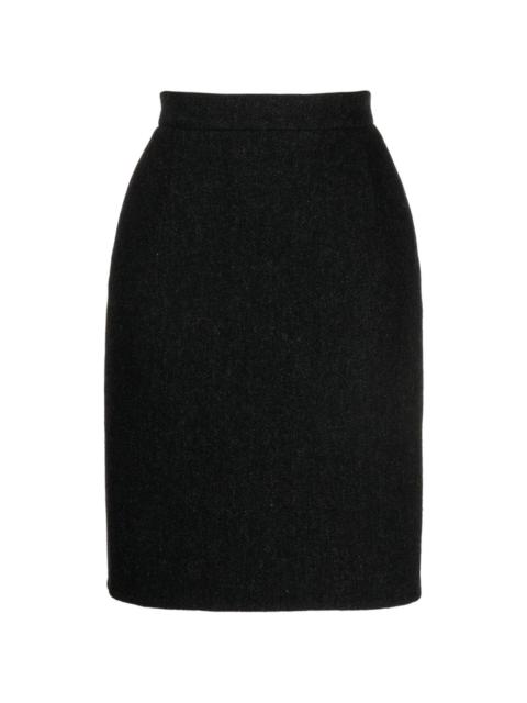 AURALEE Lama Shetland maxi skirt | REVERSIBLE AURALEE Lama Shetland maxi skirt | REVERSIBLE