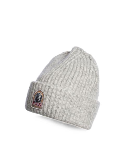 PARAJUMPERS Mooneye rib-knit beanie hat