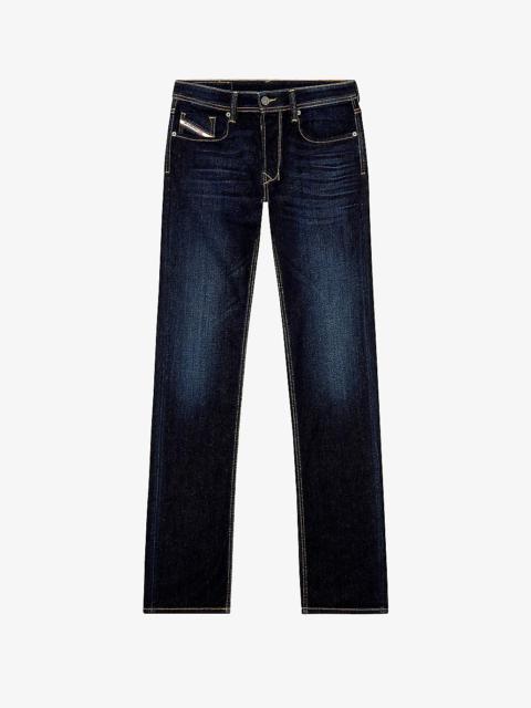 1985 Larkee faded-wash straight-leg stretch-denim jeans