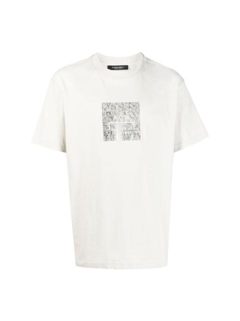 Foil logo-print T-shirt
