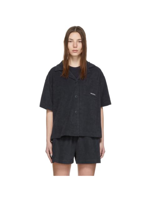 HALFBOY®️ Navy Terry Shirt