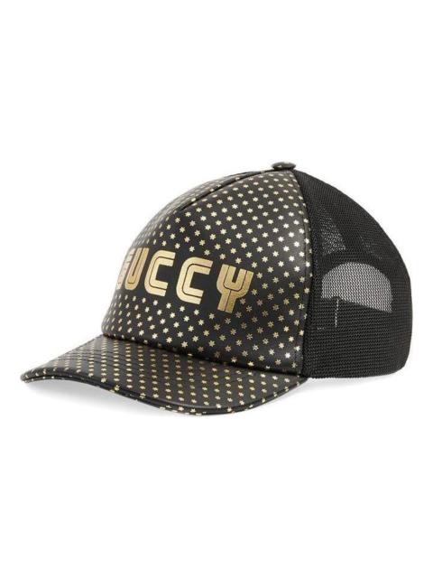 GUCCI Gucci Guccy Print Baseball Hat 'Black' 426887-4HD68-1060