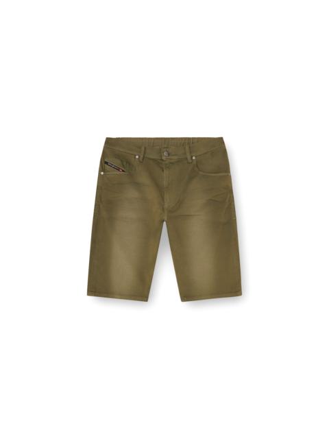Diesel SLIM SHORTS IN COLOURED DENIM