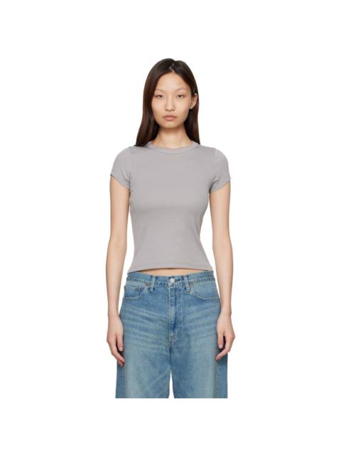 FLORE FLORE Gray Car Baby T-shirt