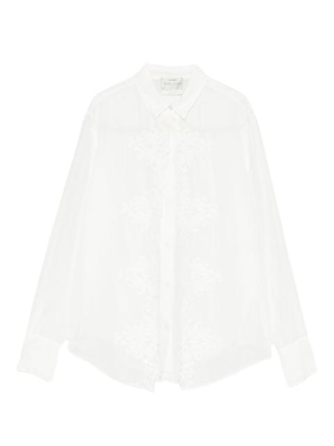 forte_forte embroidered shirt