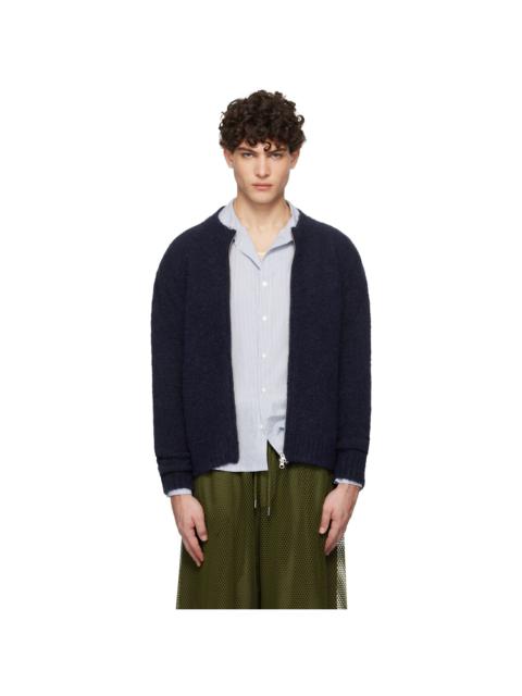 paloma wool Navy 'Plaisir' Zip Sweater