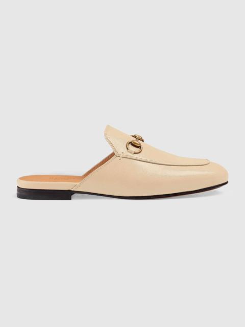GUCCI Women's Princetown leather slipper