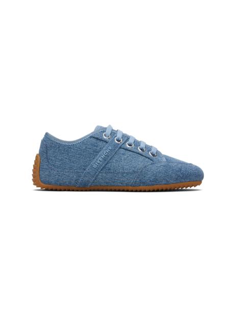 Givenchy Blue Slim Denim Sneakers