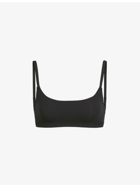 SKIMS Fits Everybody scooped stretch-woven bra
