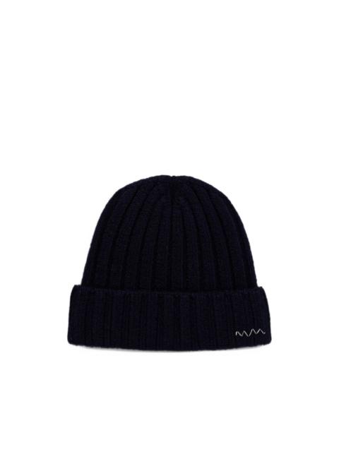visvim ribbed-knit beanie hat
