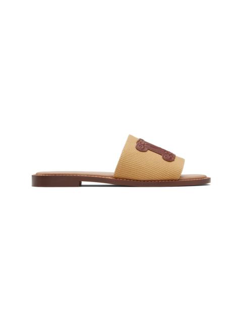 Max Mara Tan Gene Sandals