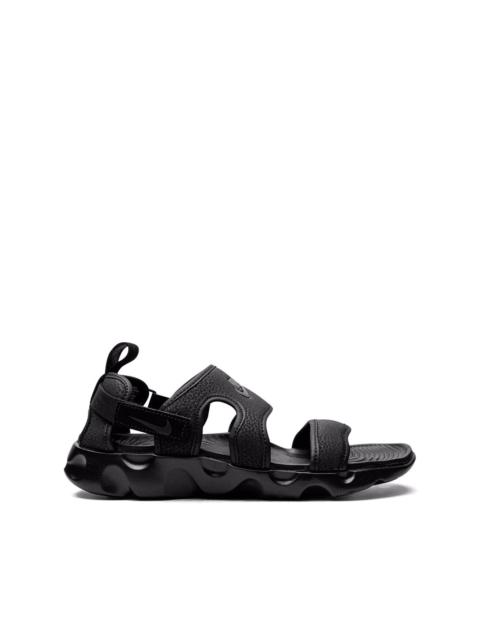 Owaysis sandals "Triple Black"