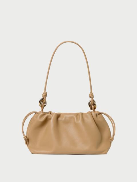 LOEFFLER RANDALL Kiri Khaki Leather Shoulder Bag