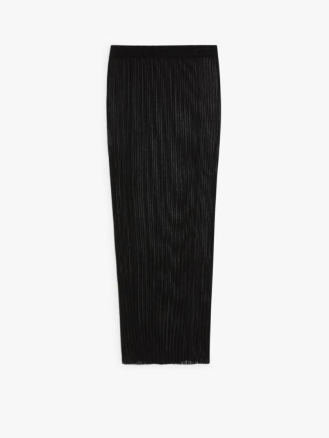 Sportmax ALBUM1234 Sheer mesh skirt - RUNWAY