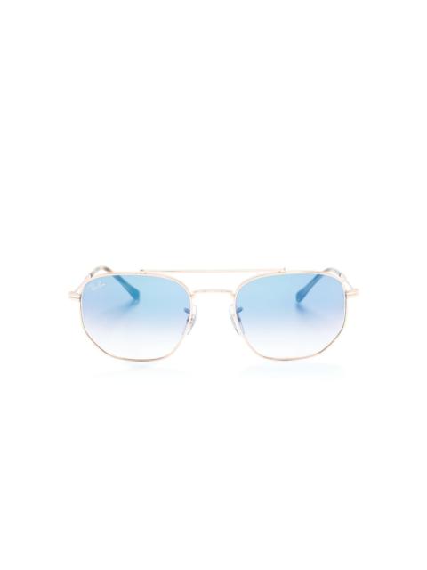 RB3707 geometric-frame sunglasses