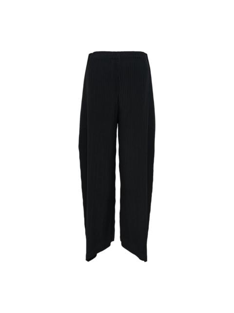 ISSEY MIYAKE Shadow Study Pleats Solid Trousers