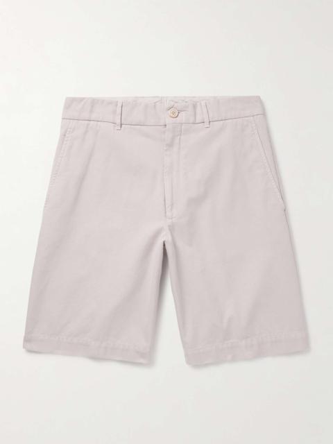 Brunello Cucinelli Straight-Leg Cotton-Twill Bermuda Shorts