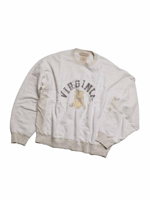 REMI RELIEF SP Processing Fleece-Lined Crew Neck Sweatshirt - VIRGINIA - RN30389073