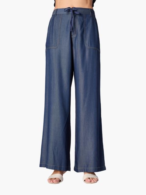 CAMI NYC SHELDON CHAMBRAY TROUSER DARK WASH