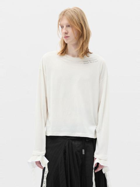 Ann Demeulemeester Relax Fit Boxy T-shirt With Teenage Apocalypse"