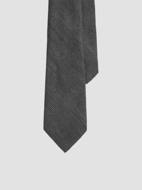 Ralph Lauren Men's Wool-Silk Textured Tie - Grey
