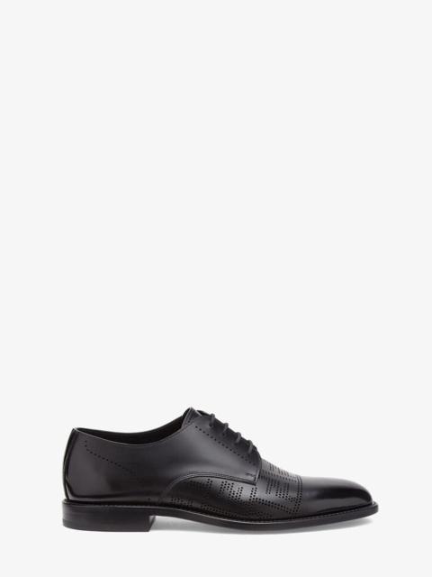 FENDI Black leather lace-ups