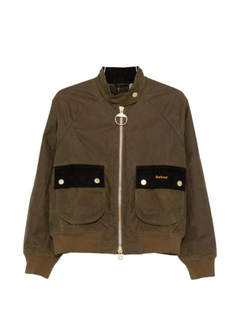 Barbour Barbour Corduroy-trim Zip-fastening Jacket