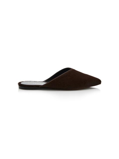 herbert levine Home Body Pony Hair Mules brown