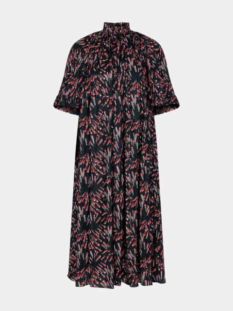 rabanne SOFT DRESS WITH PRINTS
