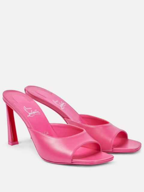 Condora 85 leather mules