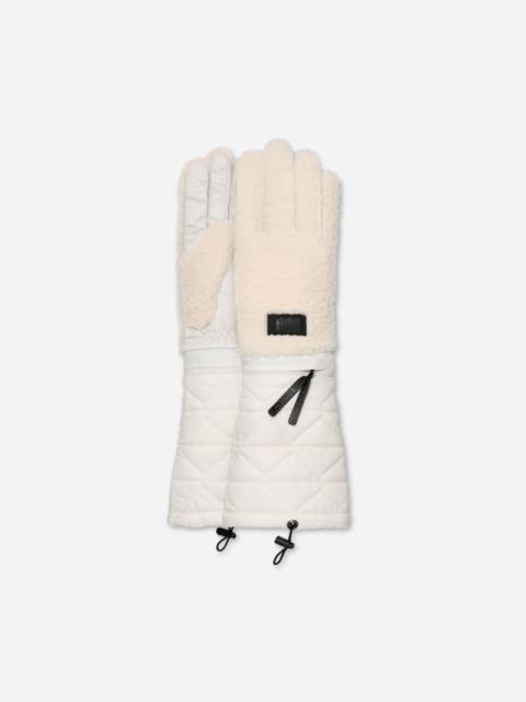 UGG ® Women's AW ®fluff Modular Glove Fleece Gloves in Nimbus