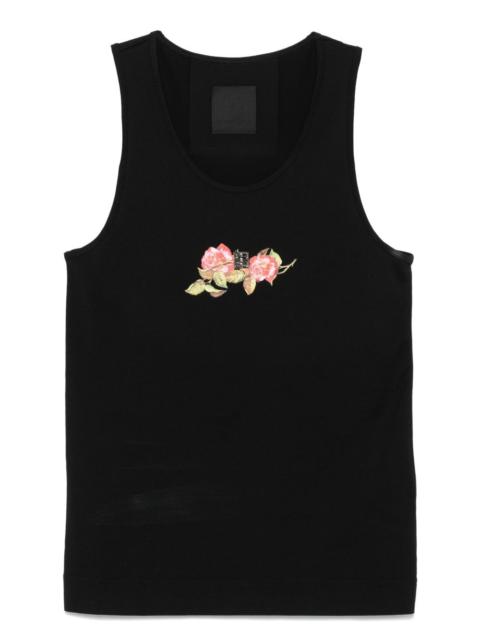 Givenchy logo-plaque tank top