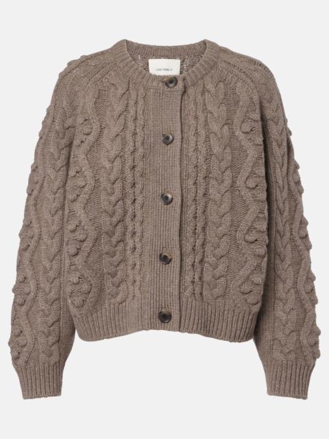 LISA YANG Winroe cable-knit cashmere cardigan