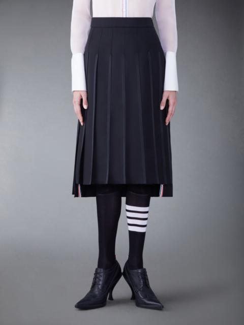 Thom Browne Classic Tipping Pleated Skirt