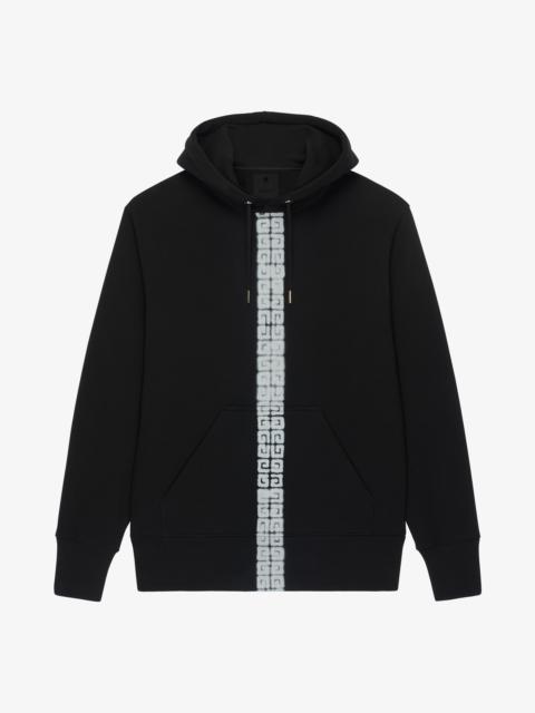Givenchy HOODIE WITH TAG EFFECT 4G WEBBING