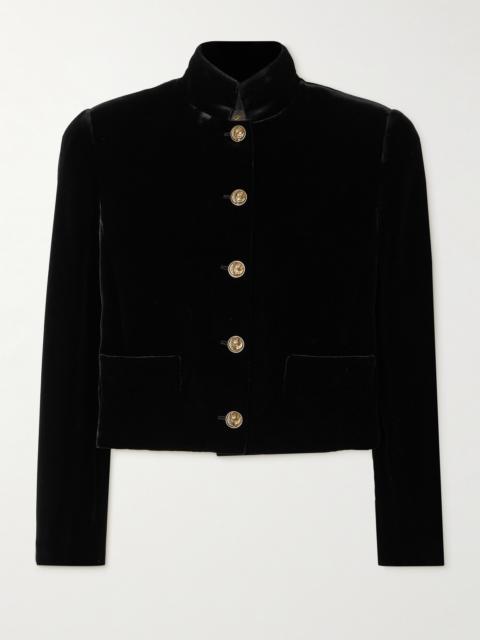 Loro Piana Stephanie Velvet Jacket