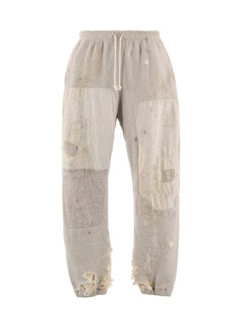 SAINT M×××××× SWEAT PANTS/DOUBLE FACE / GRY